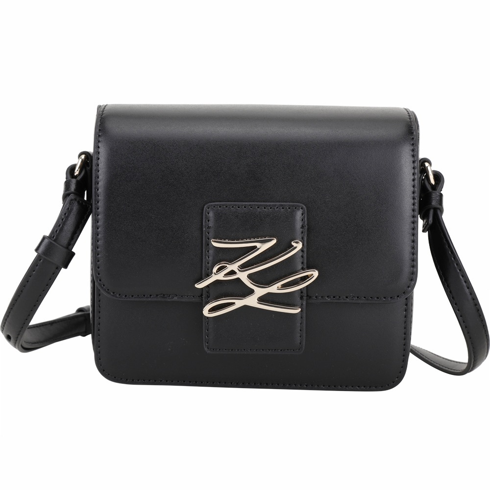 K/Autograph leather shoulder bag from Karl Lagerfeld, never used
